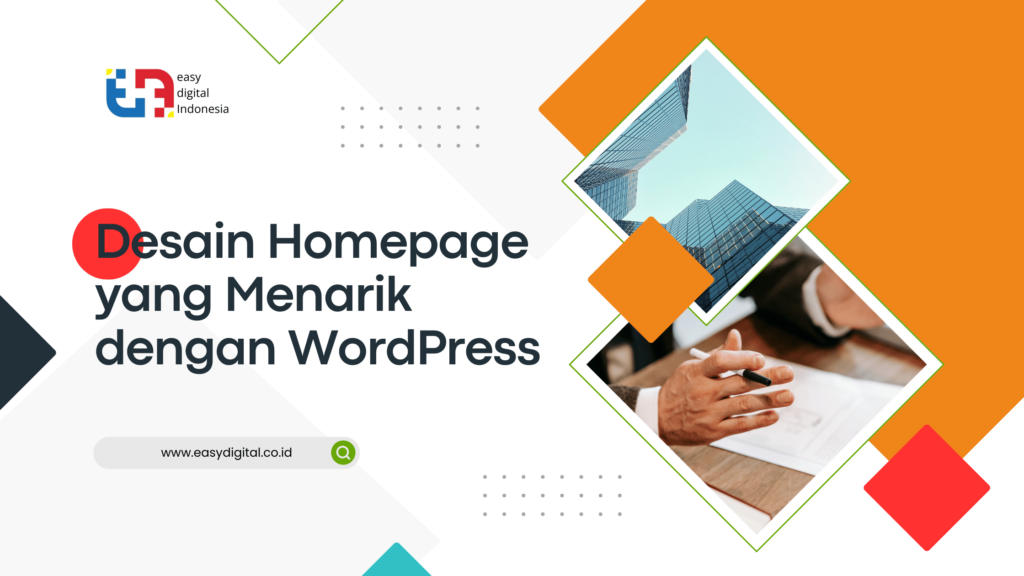 desain homepage wordpress